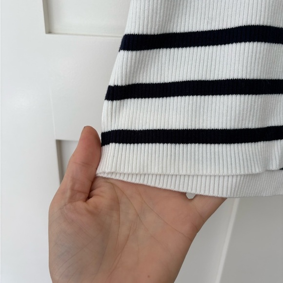 Zara Navy and White Striped Tank Top - Picture 5 of 5